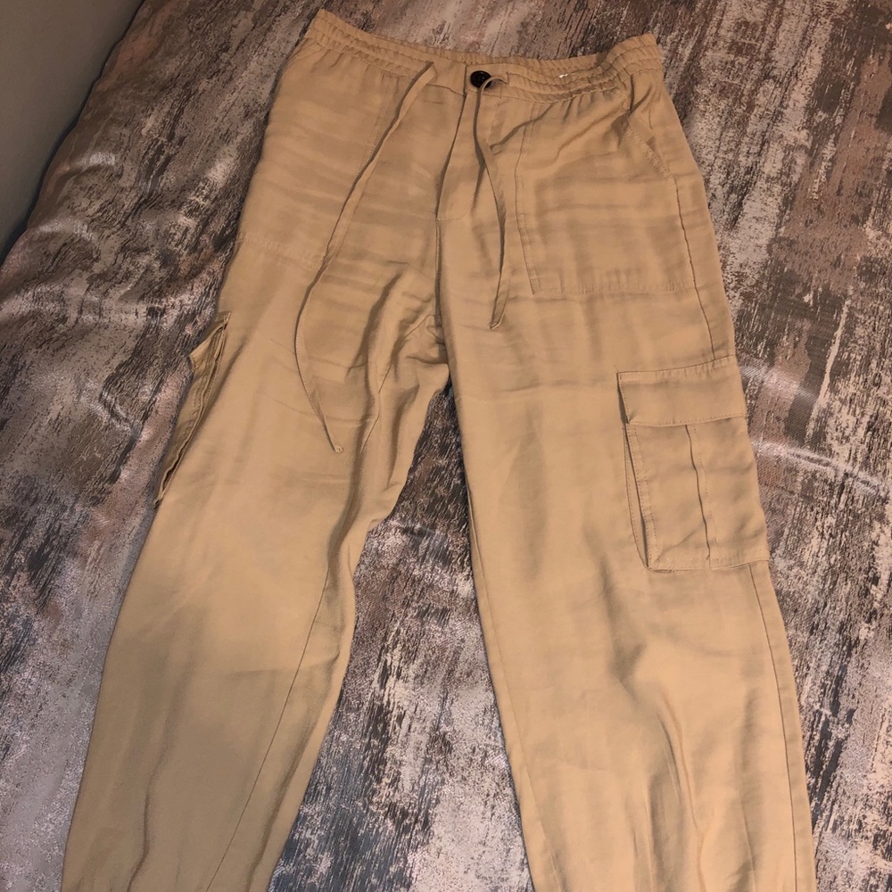 Khaki joggers